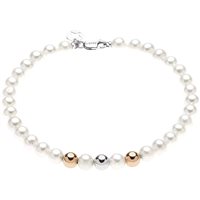 Bracciale Comete Donna FANTASIA DI PERLE in Oro Perla BRQ 328 - BRQ 328